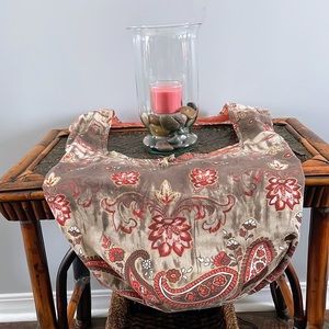 ☮️ Large Cloth Boho Shoulder Bag